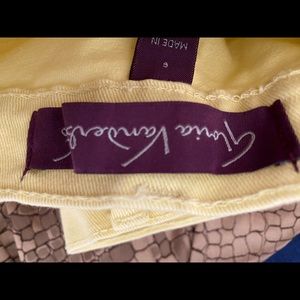 Gloria Vanderbilt Skinny Jean in Yellow